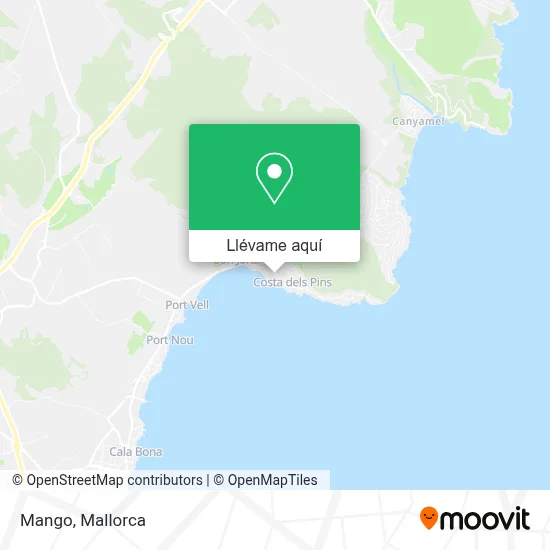 Mapa Mango