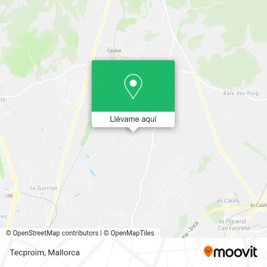 Mapa Tecproim