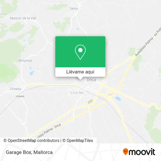 Mapa Garage Box