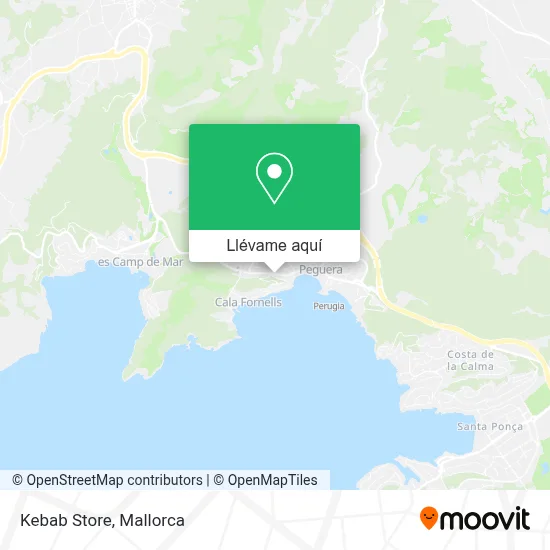 Mapa Kebab Store