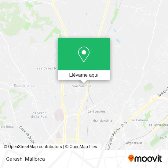 Mapa Garash