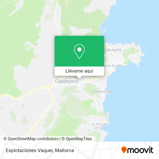 Mapa Explotaciones Vaquer