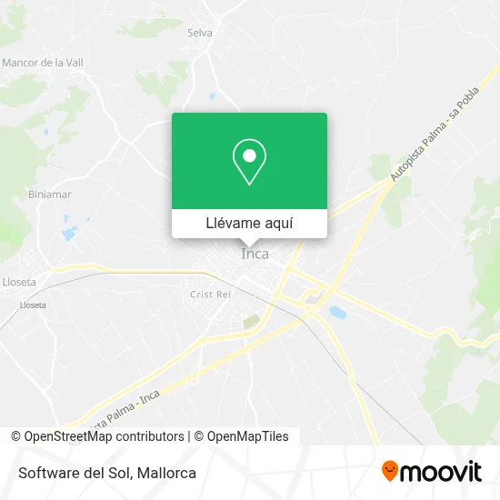 Mapa Software del Sol