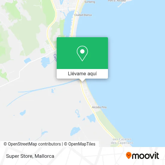Mapa Super Store