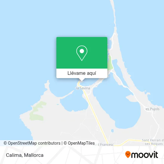 Mapa Calima