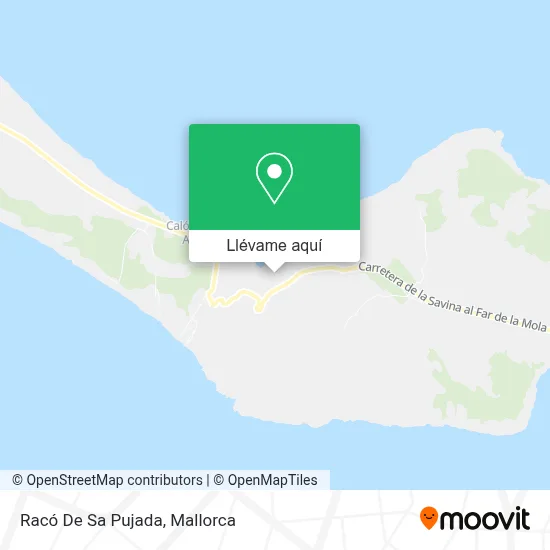 Mapa Racó De Sa Pujada