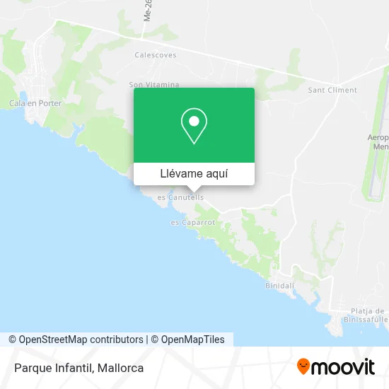 Mapa Parque Infantil
