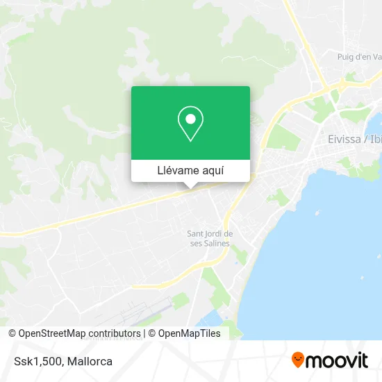 Mapa Ssk1,500
