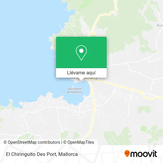 Mapa El Chiringuito Des Port