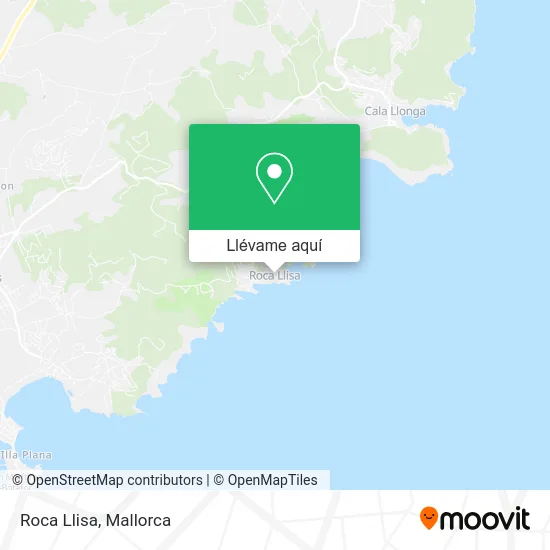 Mapa Roca Llisa