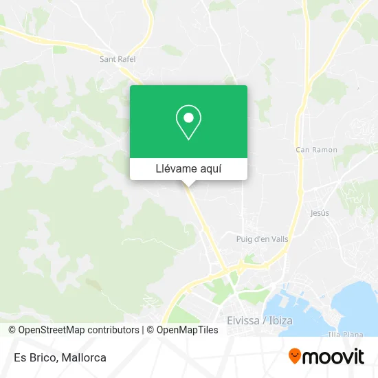 Mapa Es Brico