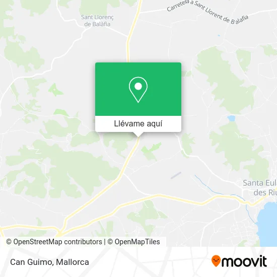 Mapa Can Guimo