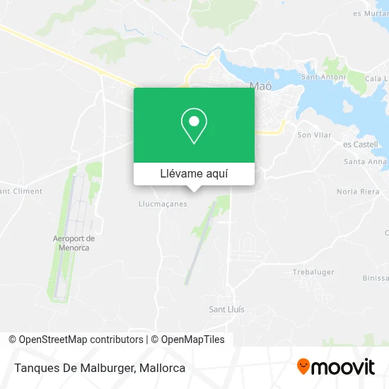 Mapa Tanques De Malburger