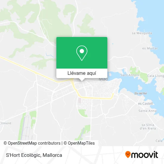 Mapa S'Hort Ecològic