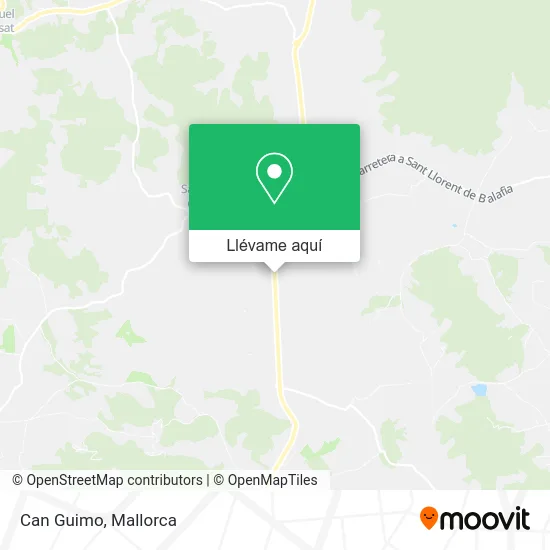 Mapa Can Guimo