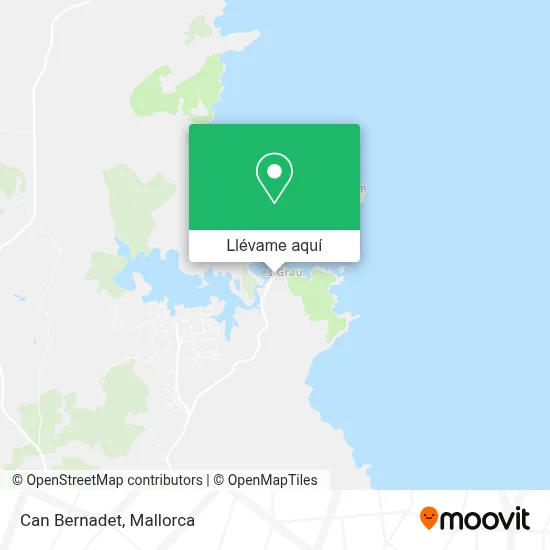 Mapa Can Bernadet