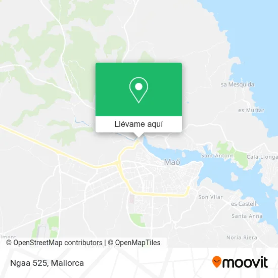 Mapa Ngaa 525