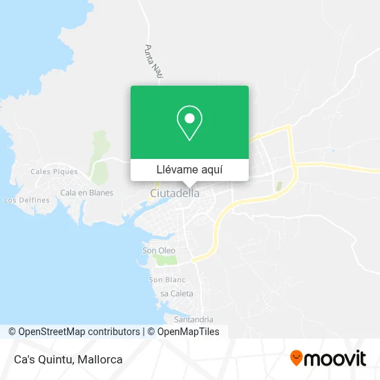 Mapa Ca's Quintu
