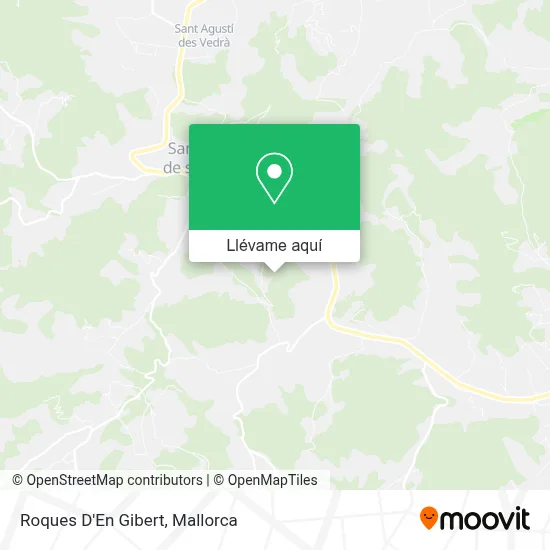 Mapa Roques D'En Gibert
