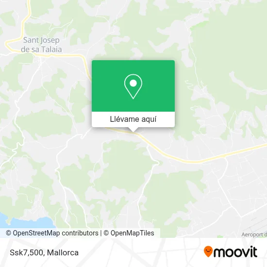 Mapa Ssk7,500