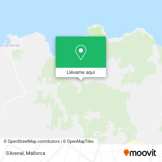 Mapa S'Arenal