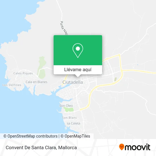 Mapa Convent De Santa Clara