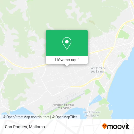 Mapa Can Roques