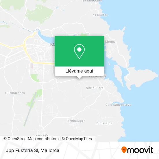 Mapa Jpp Fusteria Sl
