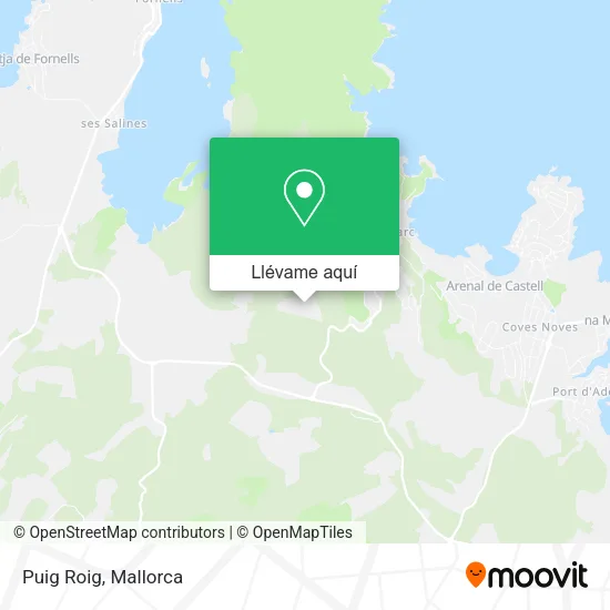 Mapa Puig Roig