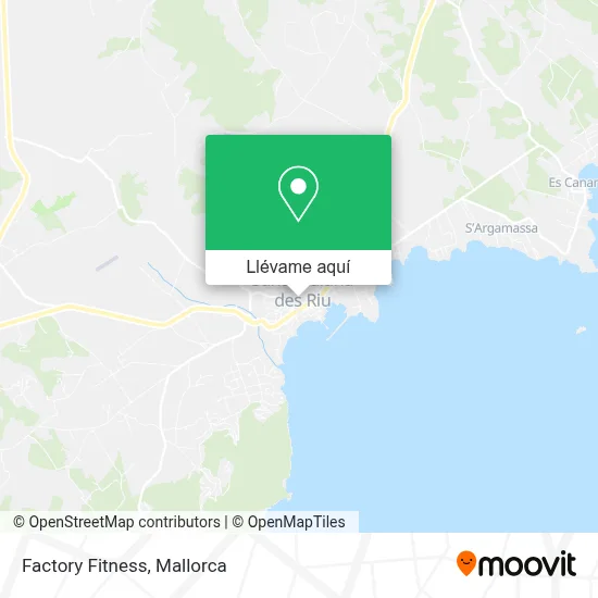 Mapa Factory Fitness