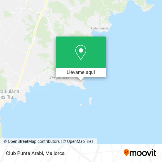 Mapa Club Punta Arabi