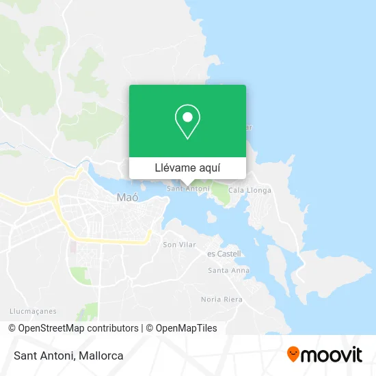 Mapa Sant Antoni
