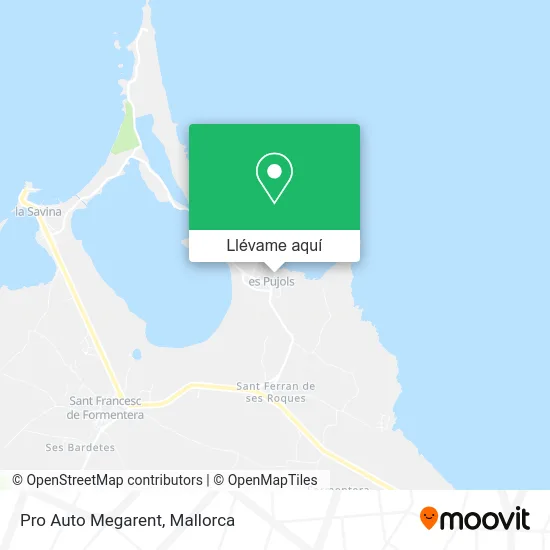 Mapa Pro Auto Megarent