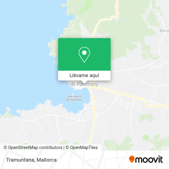 Mapa Tramuntana