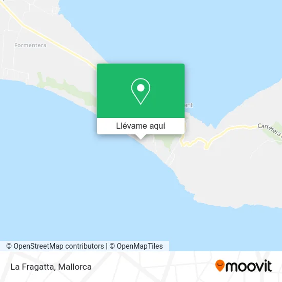 Mapa La Fragatta