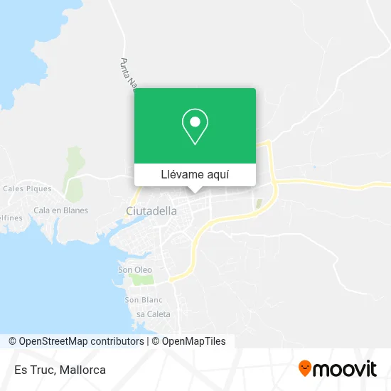 Mapa Es Truc