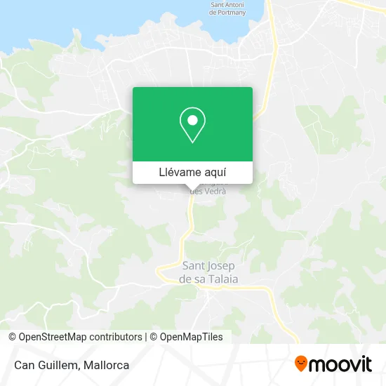 Mapa Can Guillem