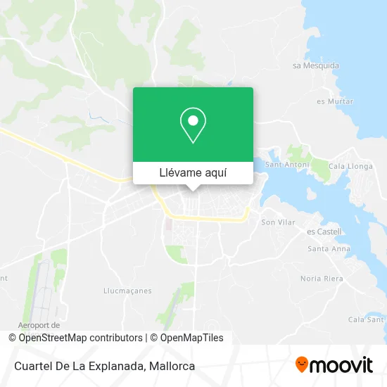 Mapa Cuartel De La Explanada