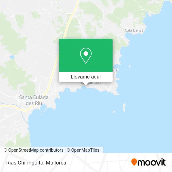 Mapa Rias Chiringuito