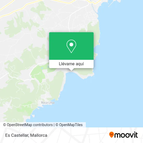 Mapa Es Castellar