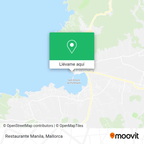 Mapa Restaurante Manila