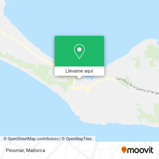 Mapa Pinomar