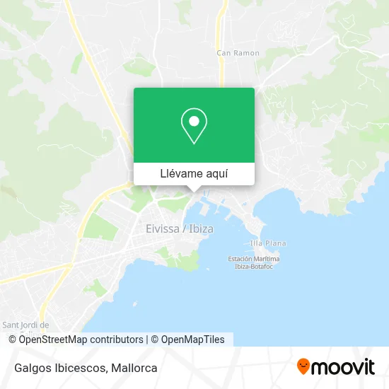 Mapa Galgos Ibicescos