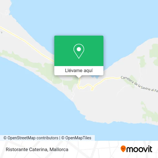 Mapa Ristorante Caterina