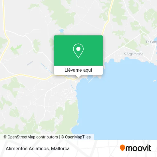 Mapa Alimentos Asiaticos
