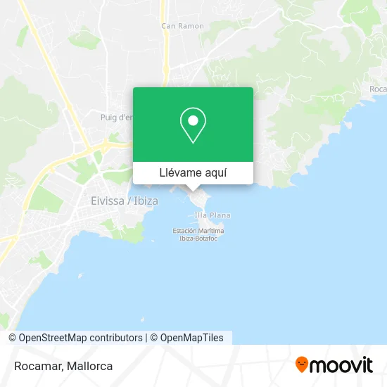 Mapa Rocamar