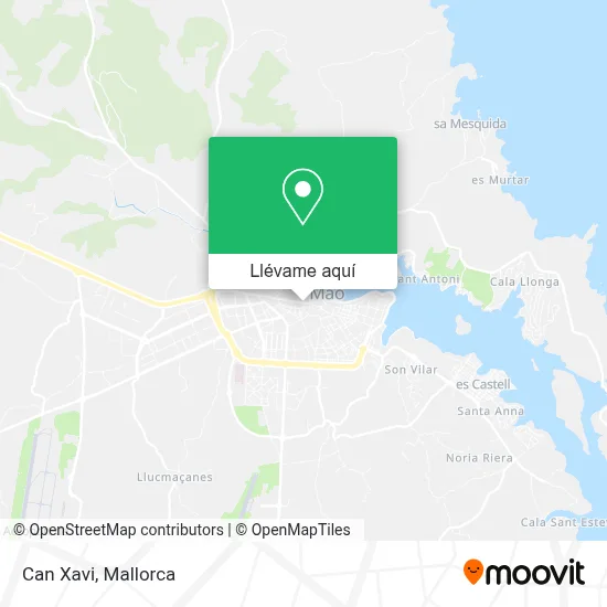 Mapa Can Xavi