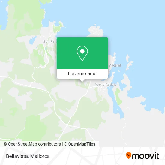 Mapa Bellavista