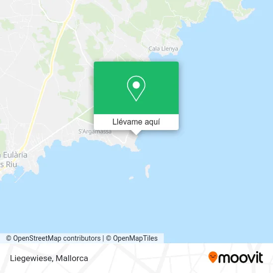 Mapa Liegewiese