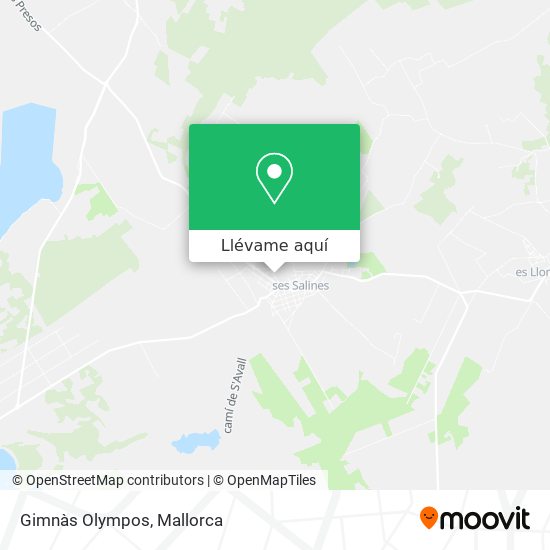 Mapa Gimnàs Olympos